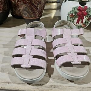 The Children's Place Light Pink Glitter Sandals